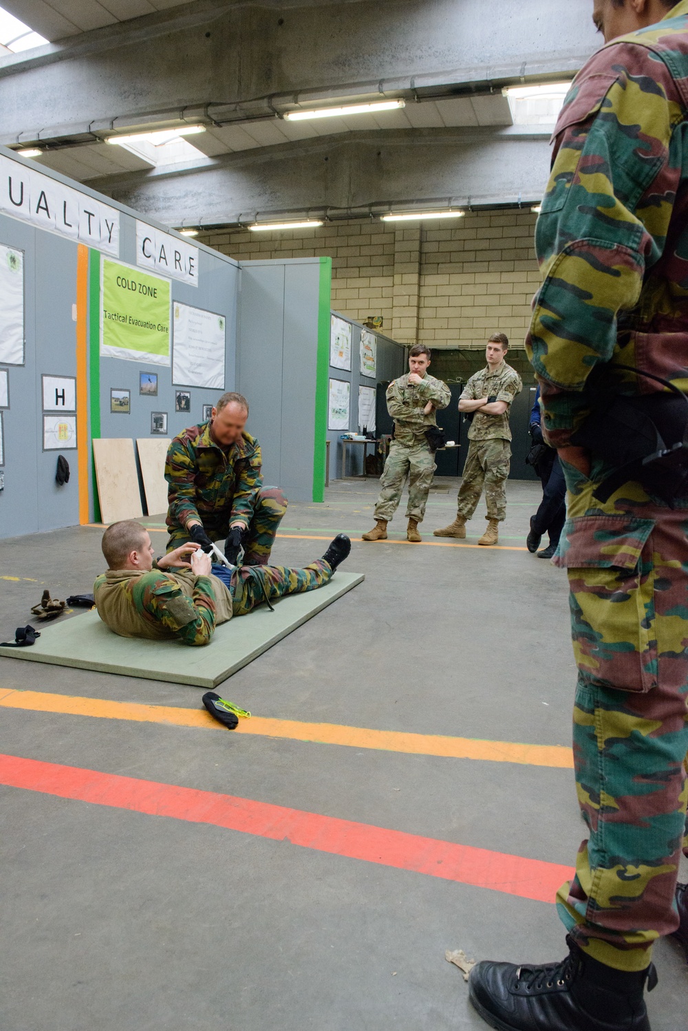 Combined US-Belgian Training in Leopoldsburg