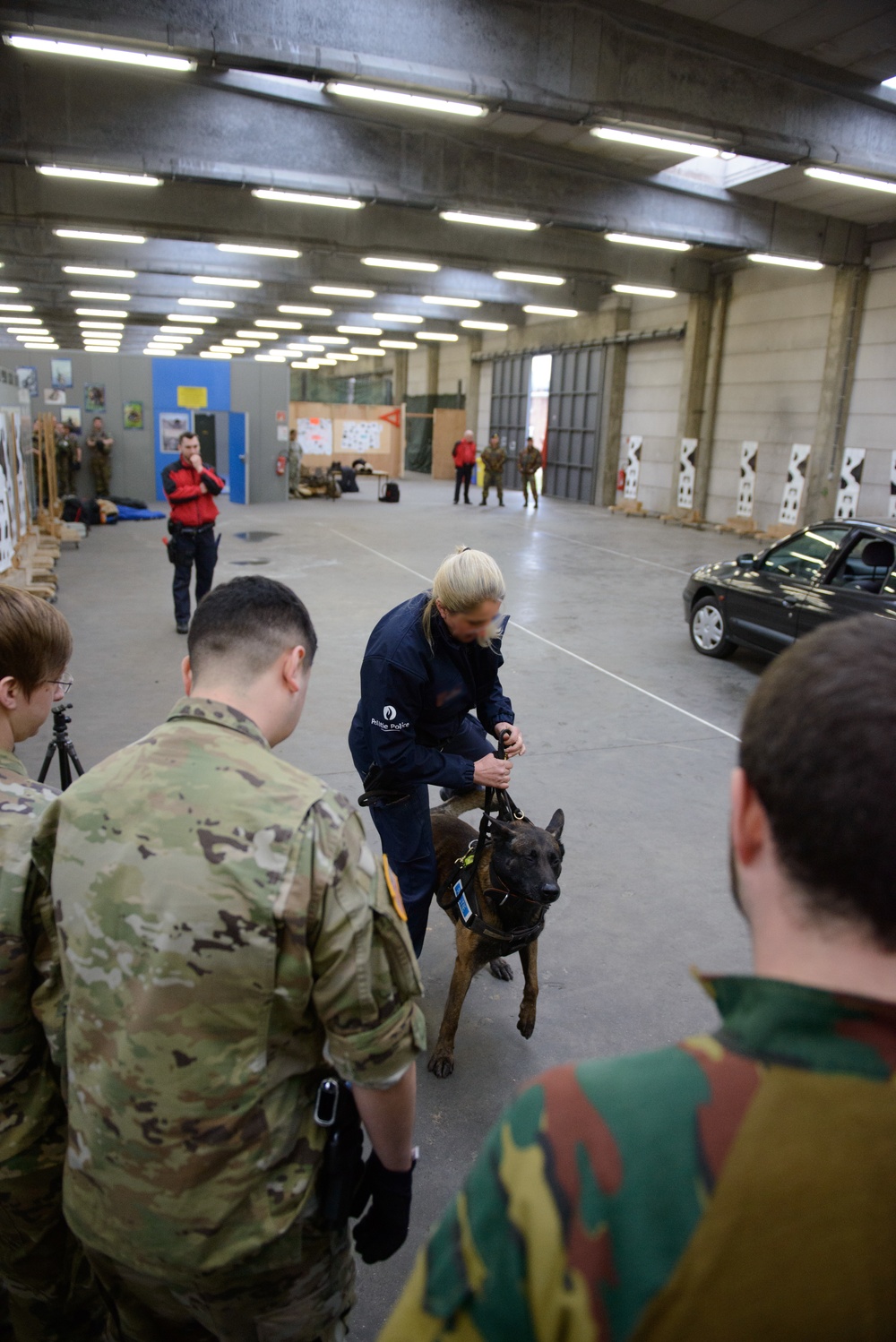 Combined US-Belgian Training in Leopoldsburg