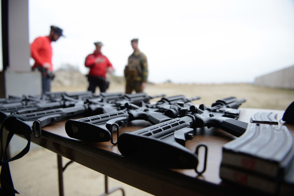 Combined US-Belgian Training in Leopoldsburg