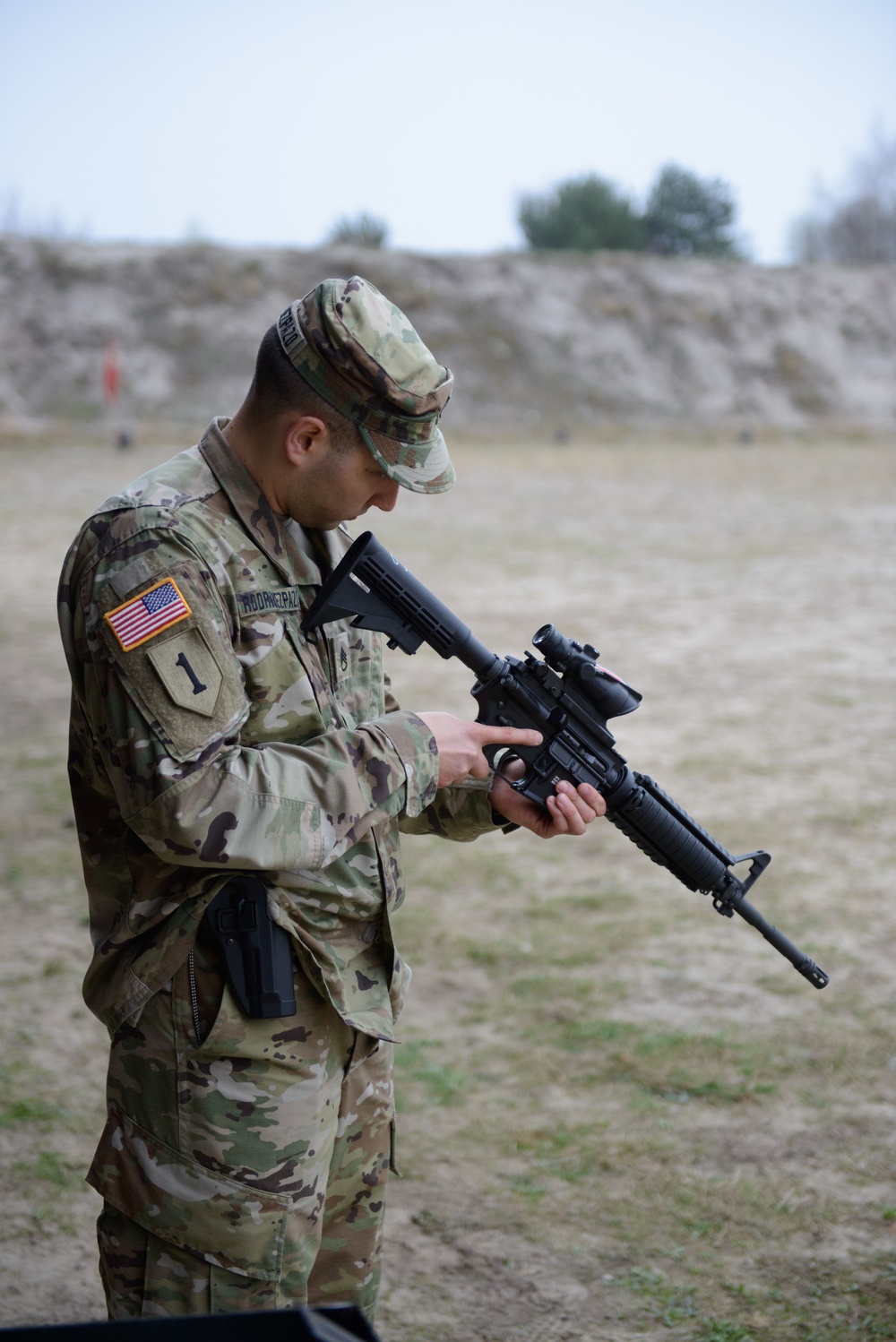 Combined US-Belgian Training in Leopoldsburg