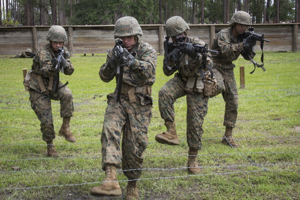 Delta and Papa Company go through Basic Warrior Training