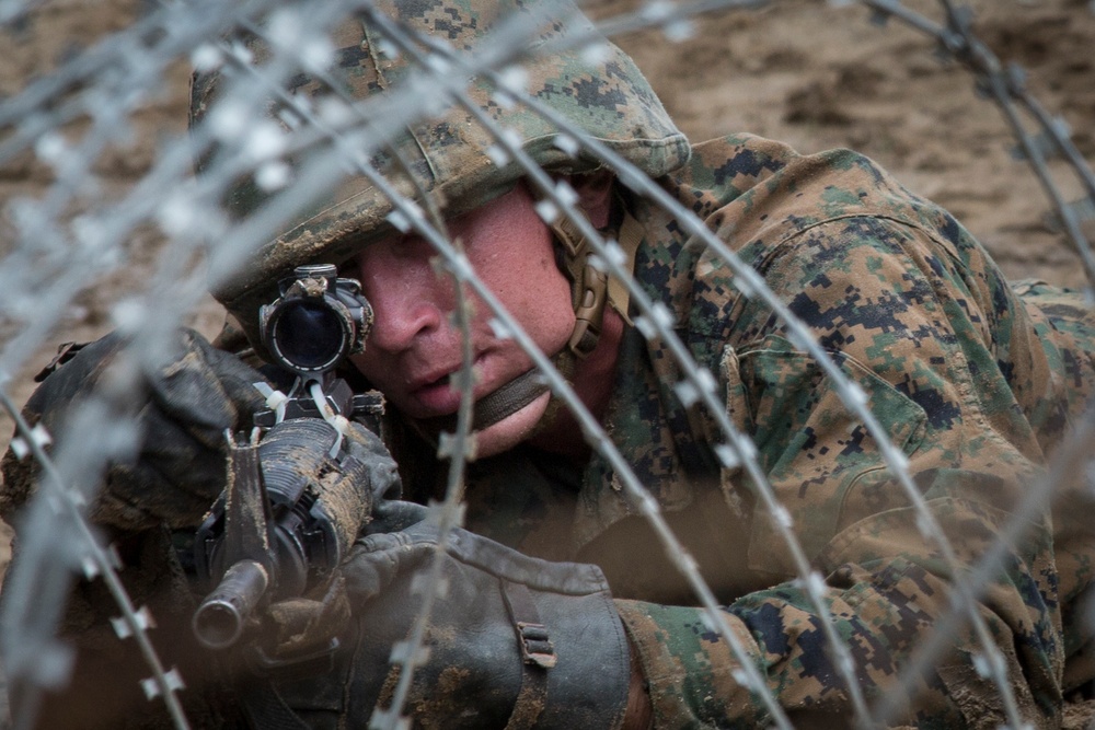 Delta and Papa Company go through Basic Warrior Training