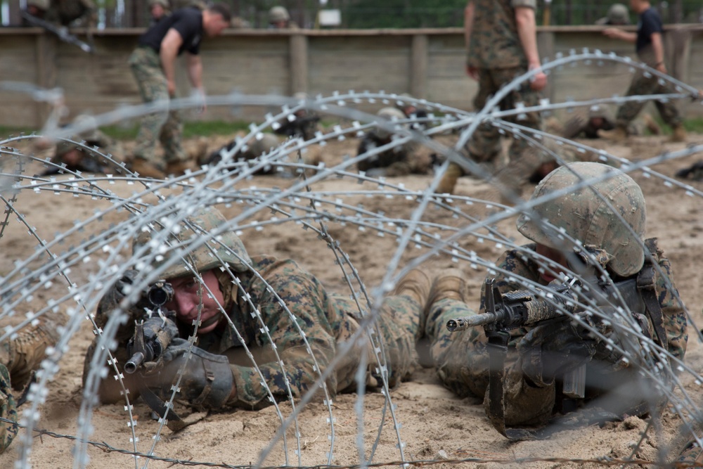 Delta and Papa Company go through Basic Warrior Training