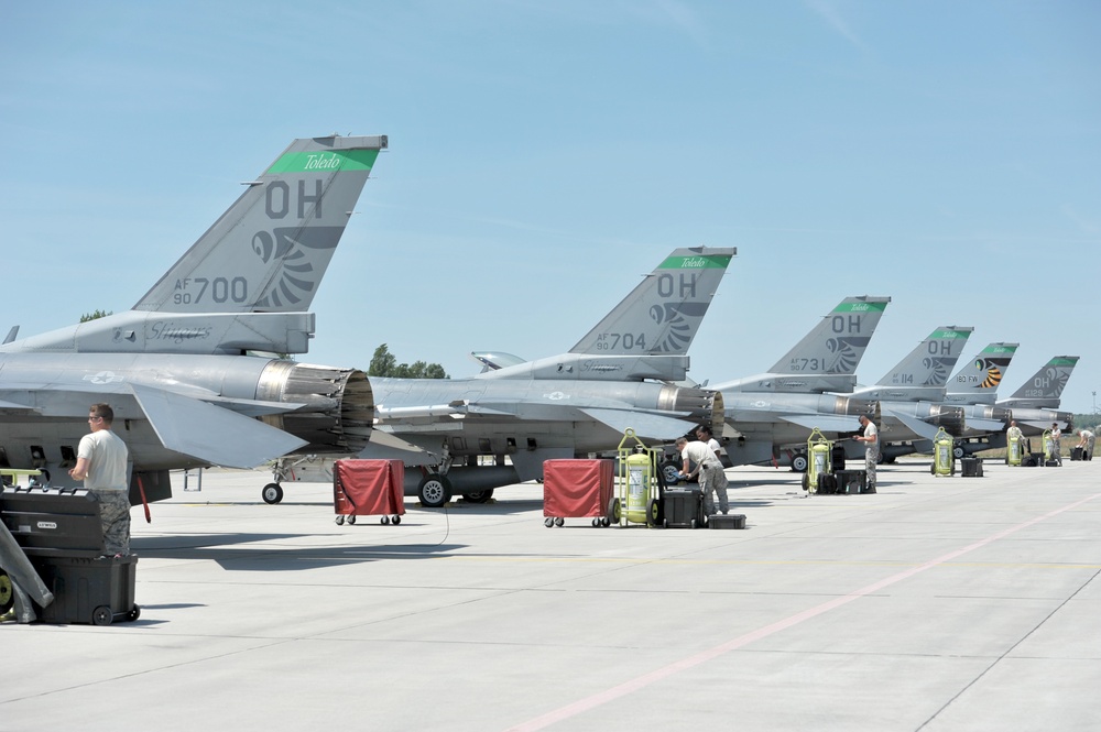 180th Fighter Wing Participates in Load Diffuser 17