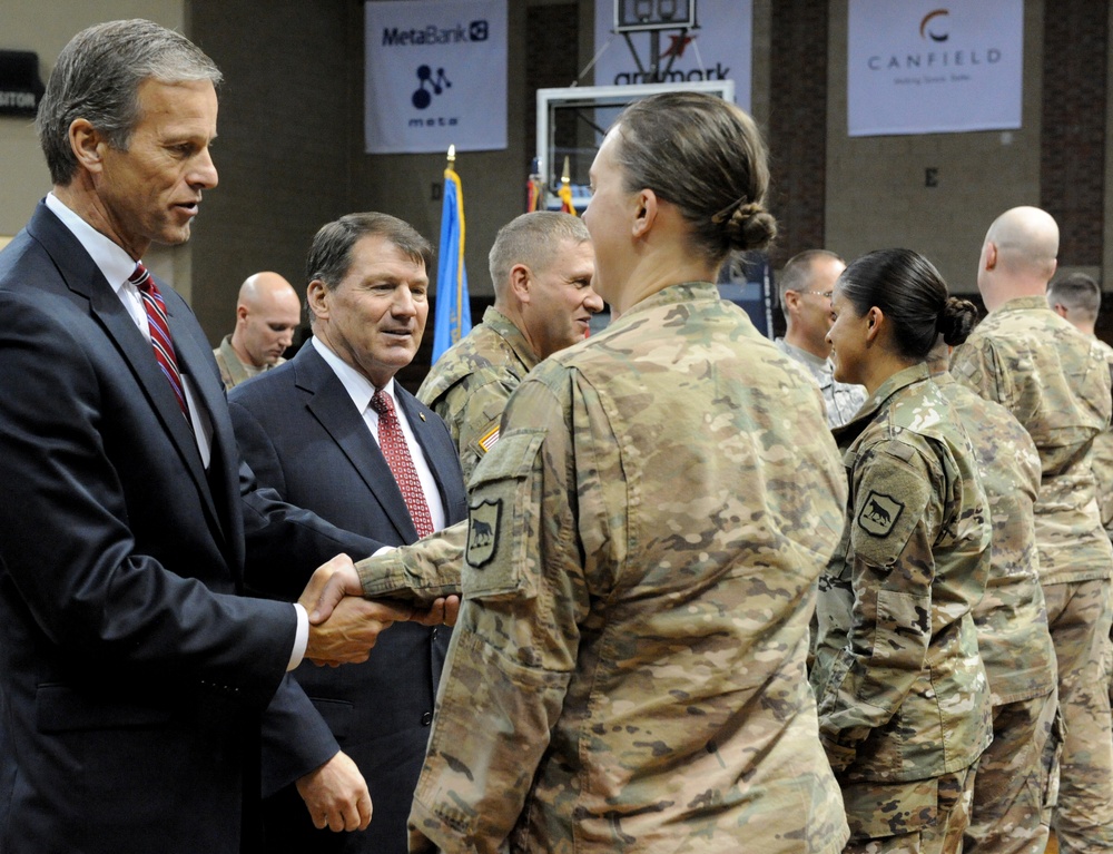 Sioux Falls Soldiers welcomed home from Kuwait