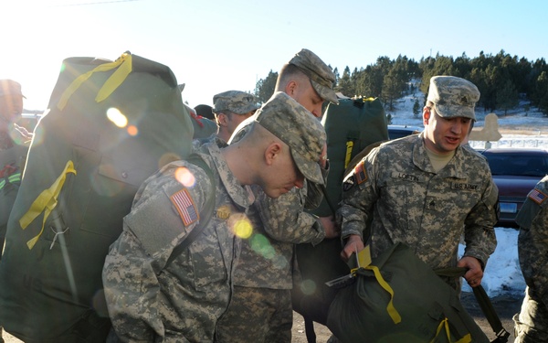 SD National Guard members depart for 58th Presidential Inauguration