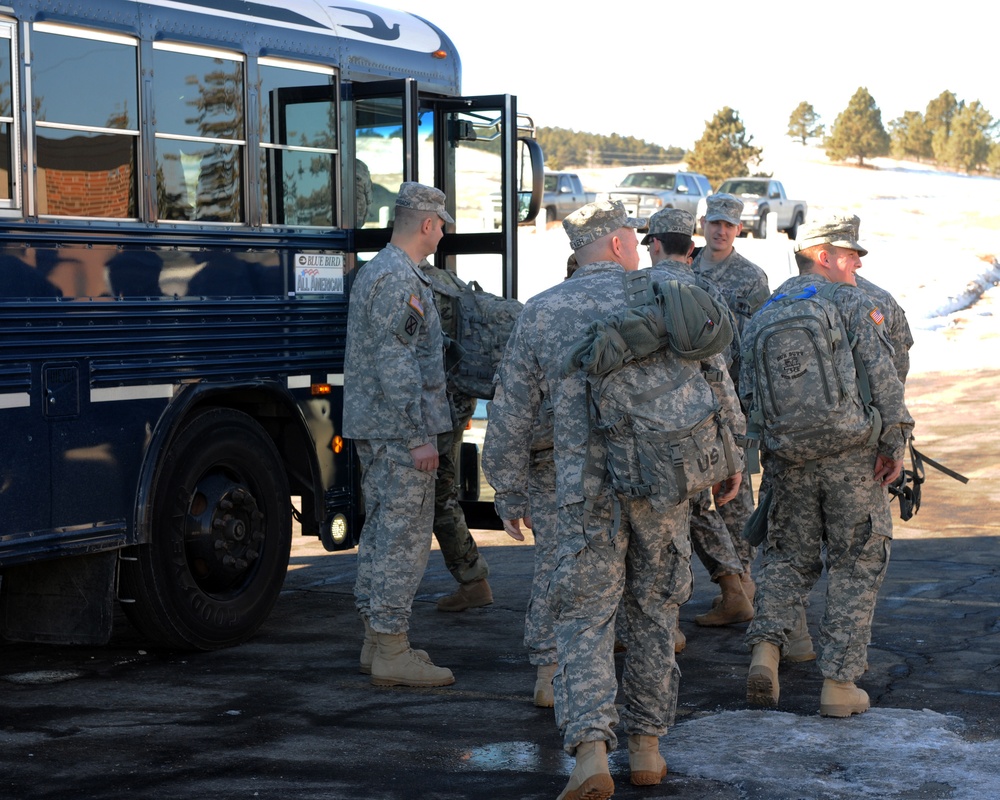 SD National Guard members depart for 58th Presidential Inauguration