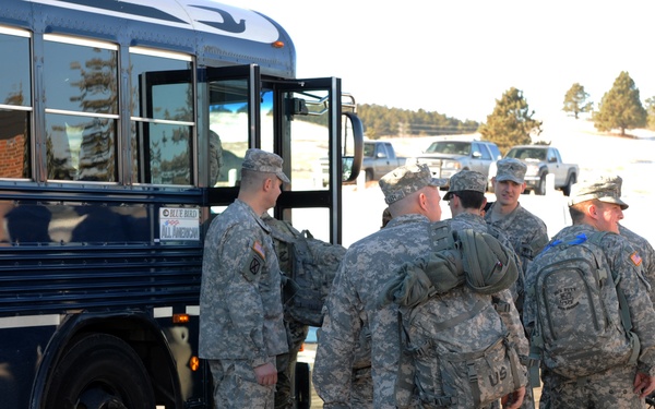 SD National Guard members depart for 58th Presidential Inauguration