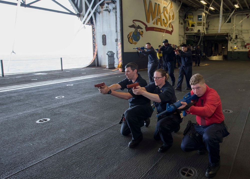 USS Wasp Conducts Sea Trials