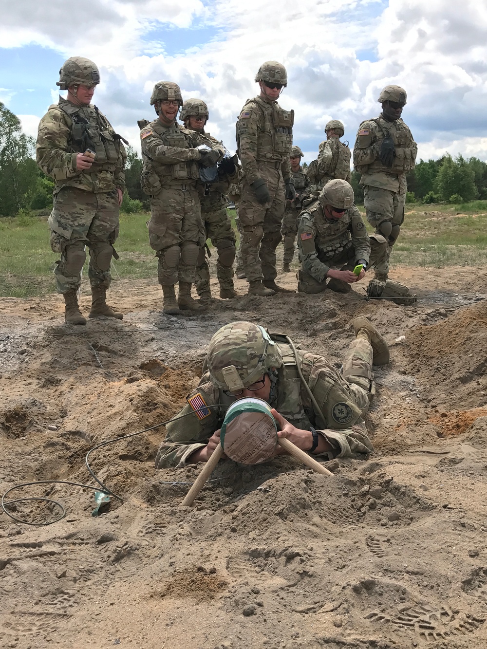 DVIDS Images Battle Group Poland conducts live demolition training