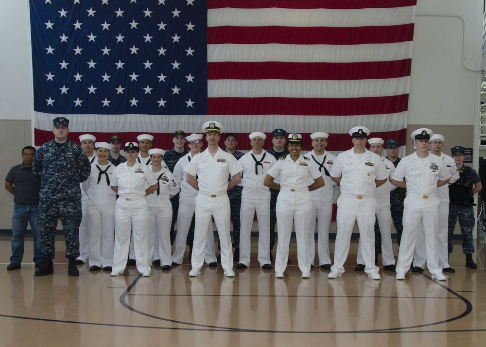 NOSC Portland Conducts Uniform Inspection