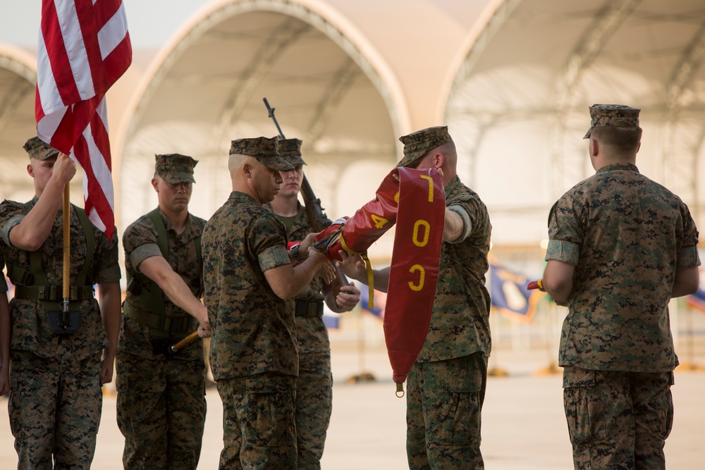 VMAQ-4 Deactivation Ceremony