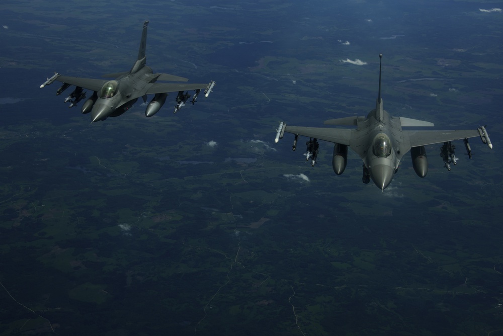 F-16s over Latvia F-16s over Latvia