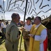 Army Chaplain provides Mass at World War II Weekend event