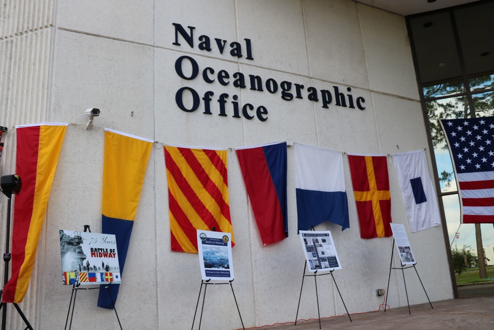 NAVOCEANO Commemorates Midway 75th Anniversary at Sea, Ashore