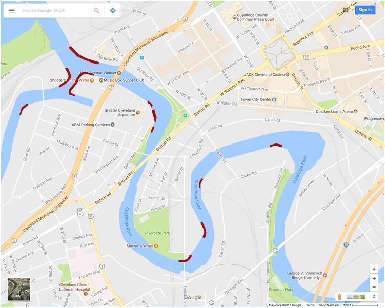 Coast Guard highlights safety zones restricting vessels from mooring  on Cuyahoga River