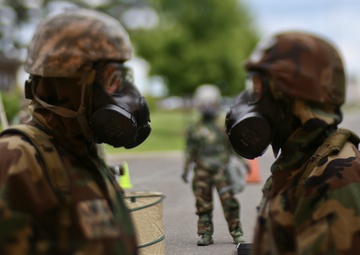 108th Wing decontamination exercise