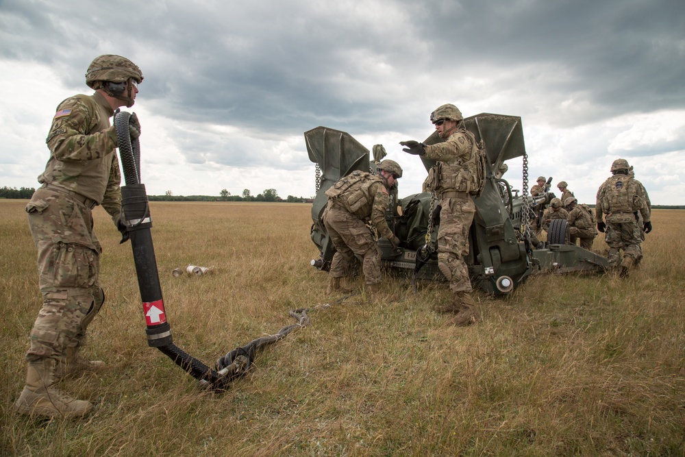 Saber Strike 2017 - Sling Load and Air Assault Training
