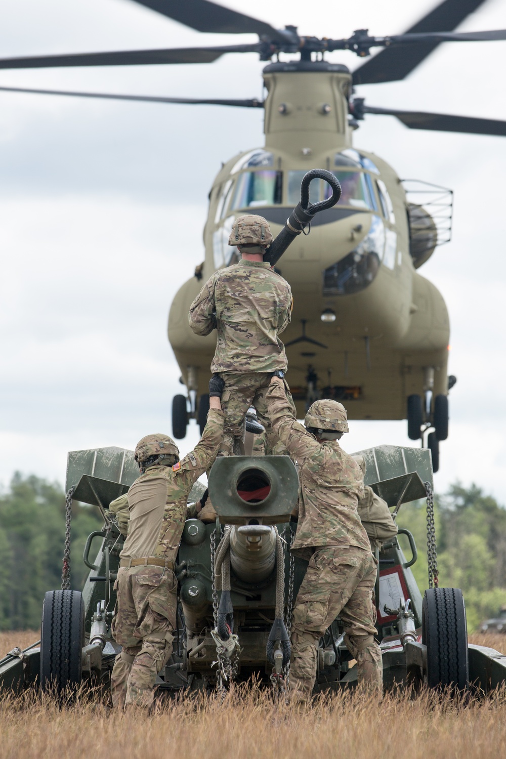 Saber Strike 2017 - Sling Load and Air Assault Training