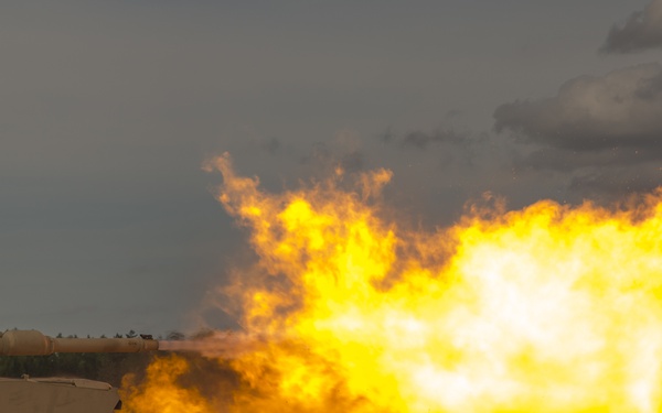 Saber Strike 17 4th Tank Battalion Live Fire