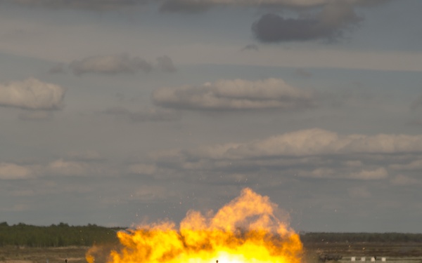 Saber Strike 17 4th Tank Battalion Live Fire