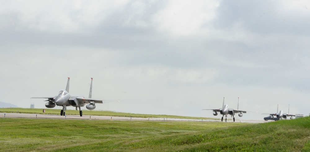 Taking to the skies: Squadrons conduct training for surge week