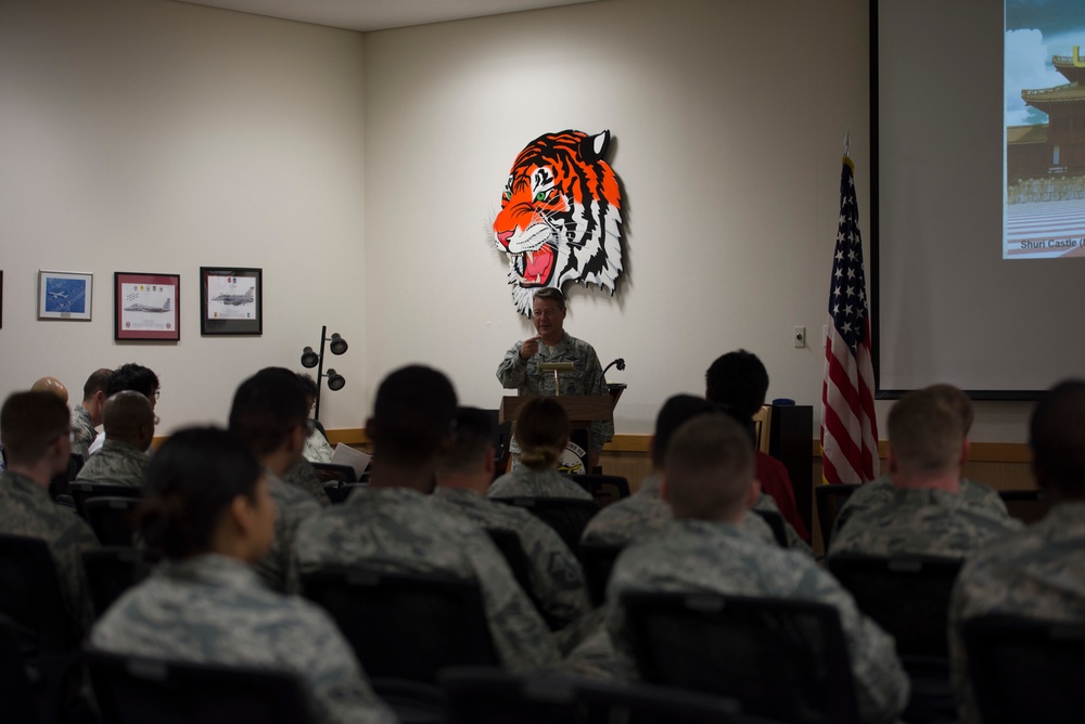 Kadena hosts MOFA Seminar: Airmen learn Okinawan History and Culture