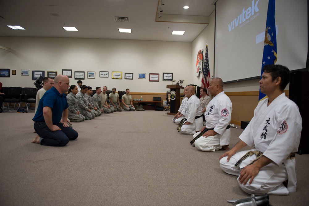 Kadena hosts MOFA Seminar: Airmen learn Okinawan History and Culture