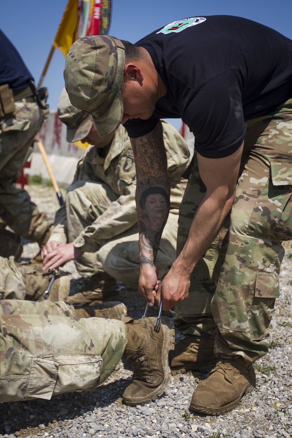 Cav. Scouts Earn Silver Spurs on Bondsteel