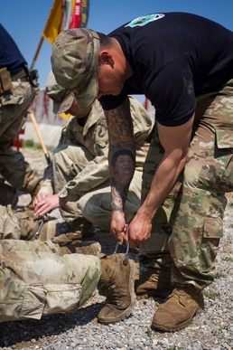 Cav. Scouts Earn Silver Spurs on Bondsteel
