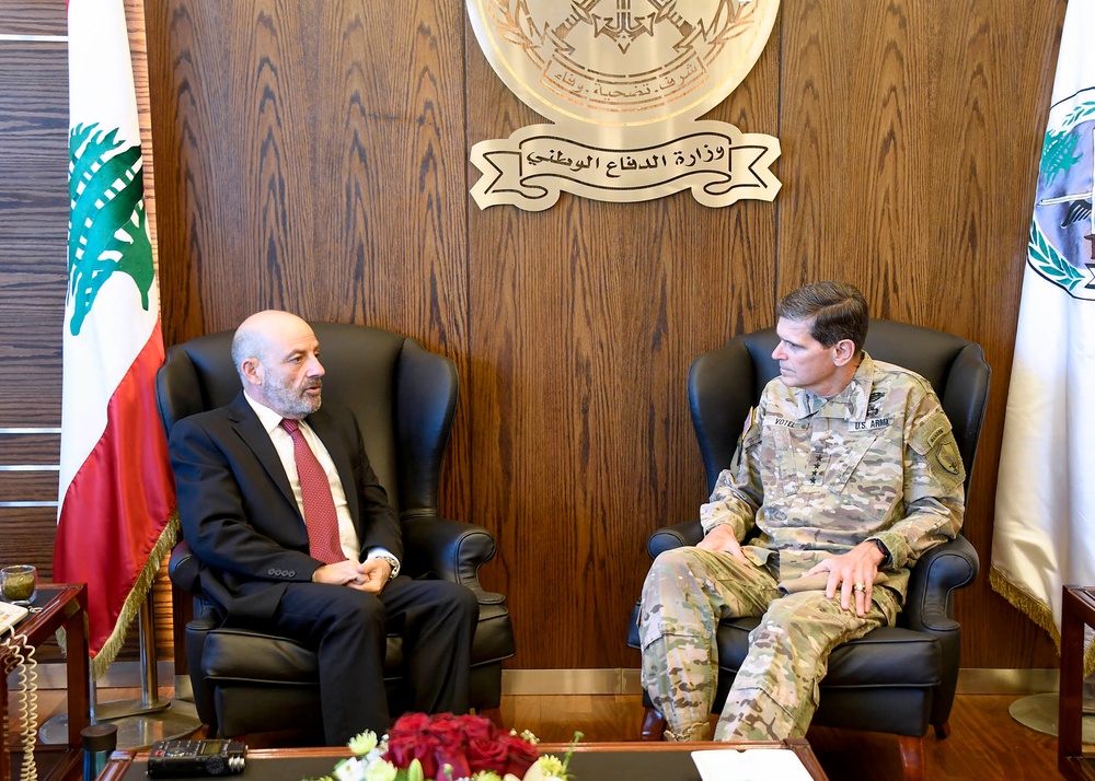 USCENTCOM commander visits Lebanon