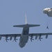 Task Group (TG) 56.1 and U.S. Airforce conduct a static line jump.