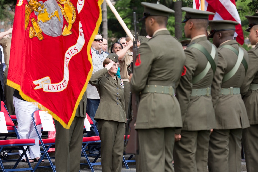 The Retirement Ceremony of Colonel Nancy Springer May 31, 2017