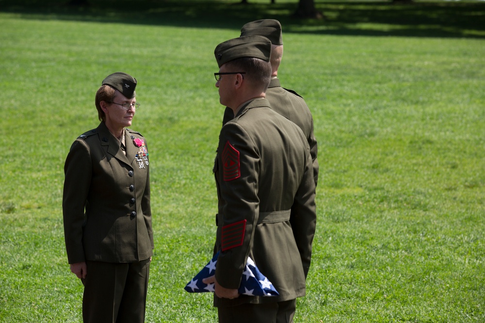 The Retirement Ceremony of Colonel Nancy Springer May 31, 2017