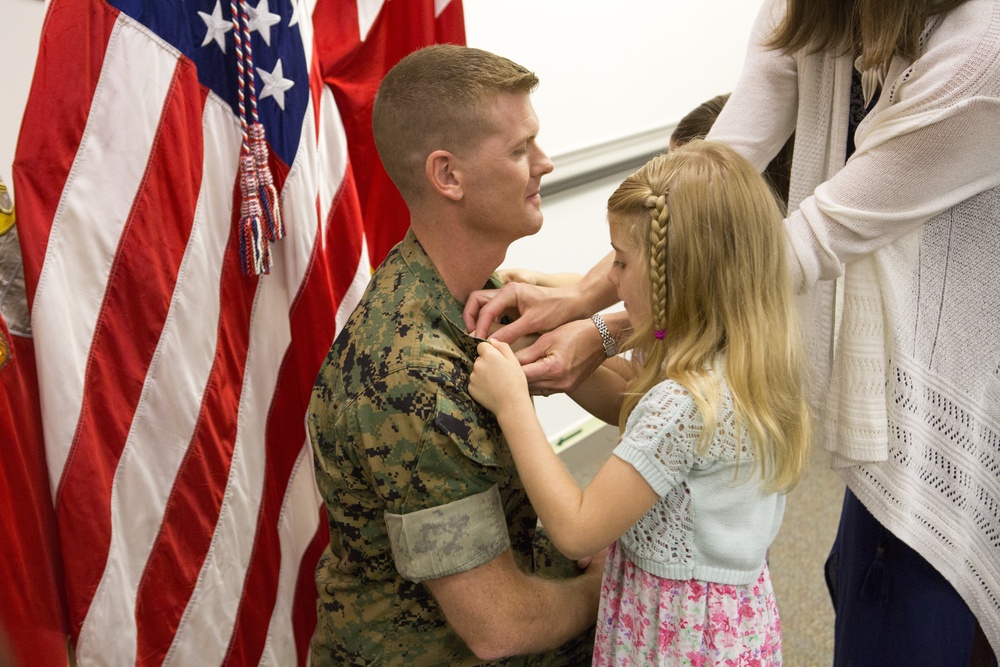 The Promotion Ceremony of Captain Troy MacDonald May 25, 2017