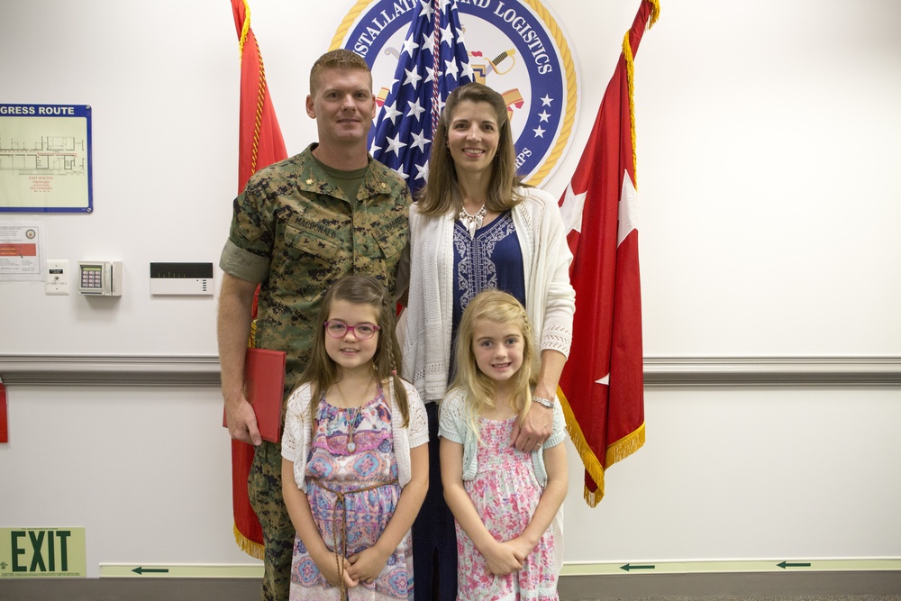 The Promotion Ceremony of Captain Troy MacDonald May 25, 2017