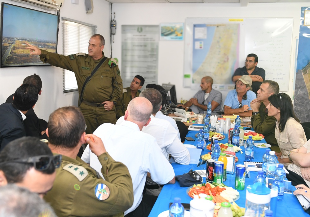 Ambassador Haley visits Israel’s border with Gaza