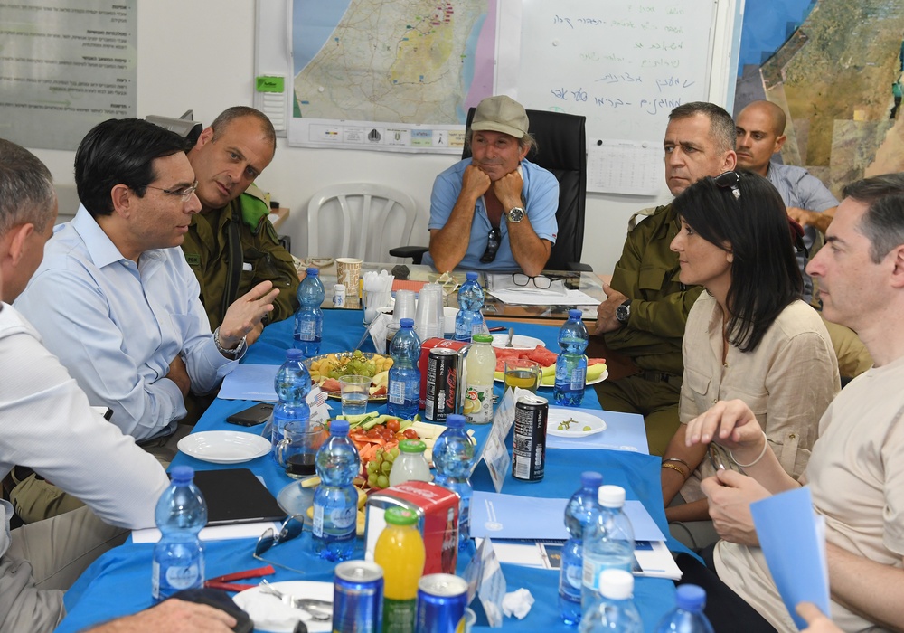 Ambassador Haley visits Israel’s border with Gaza