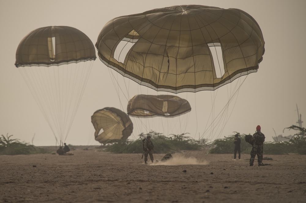 International partners participate in a D-Day anniversary airborne operation