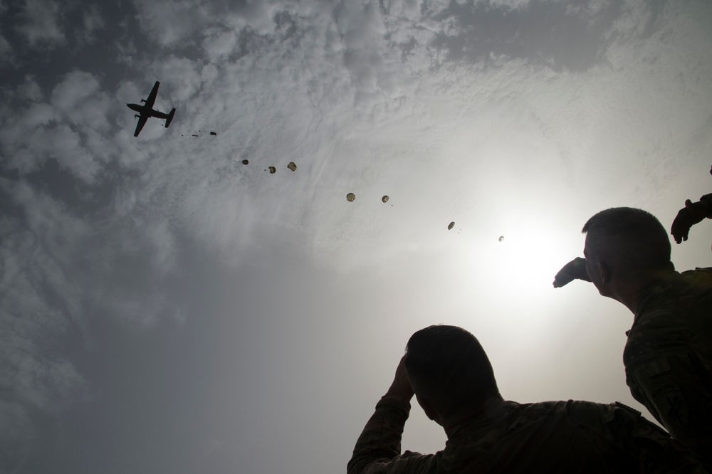 International partners participate in a D-Day anniversary airborne operation