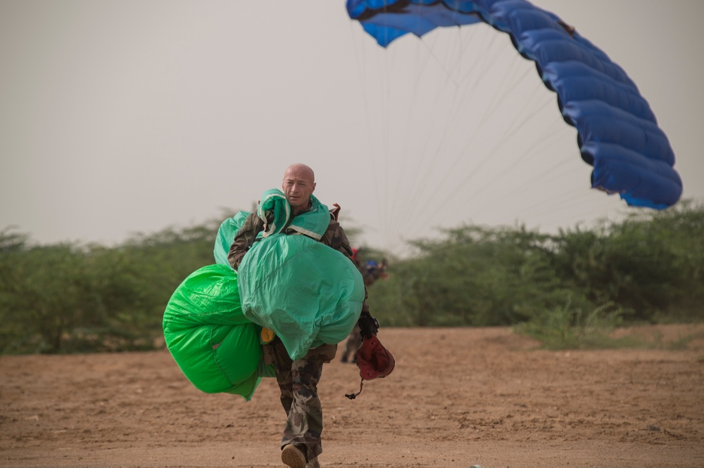 International partners participate in a D-Day anniversary airborne operation