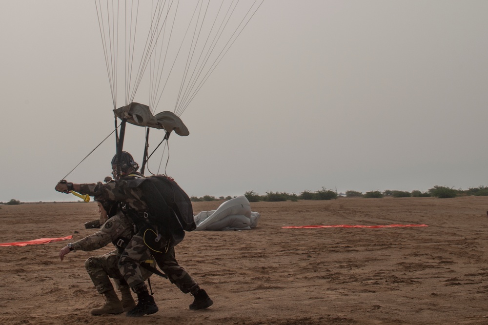 International partners participate in a D-Day anniversary airborne operation