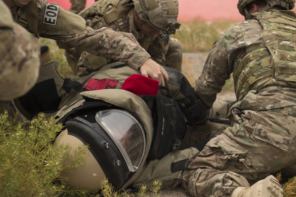 EOD receives Tactical Combat Casualty Care training