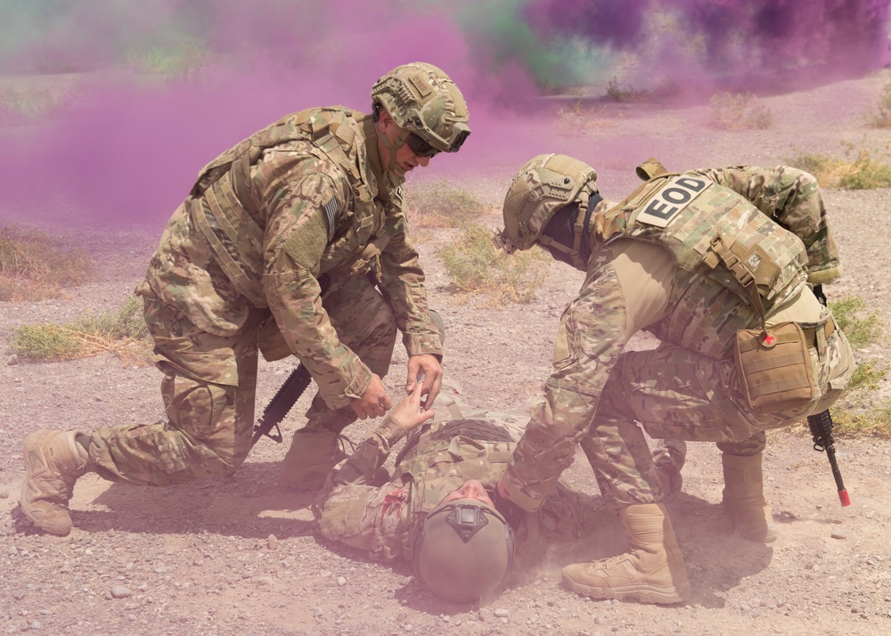 EOD receives Tactical Combat Casualty Care training