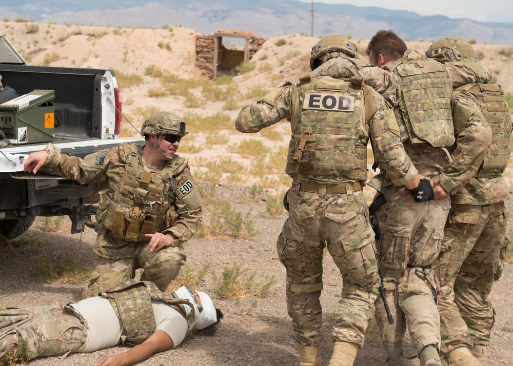 EOD receives Tactical Combat Casualty Care training