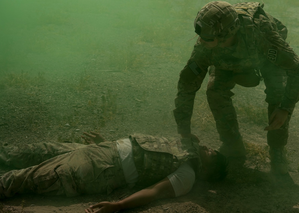 EOD receives Tactical Combat Casualty Care training