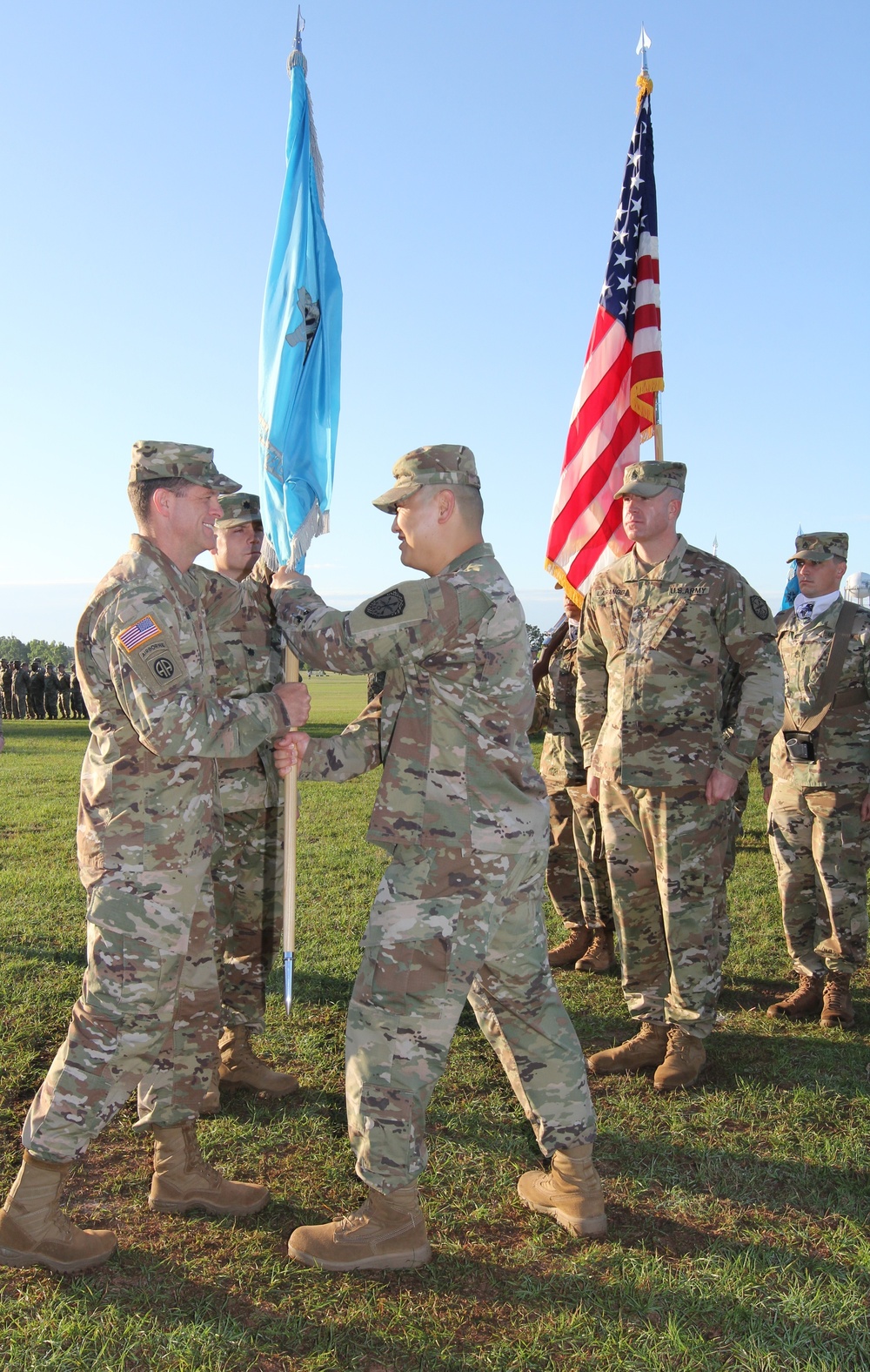 LTC Chang relinquishes command