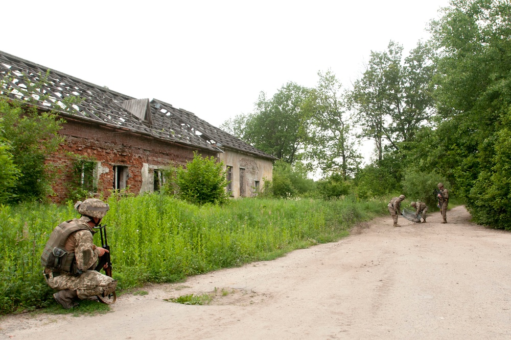 Convoy training at Yavoriv CTC