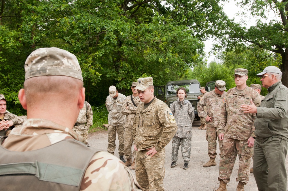 Convoy training at Yavoriv CTC