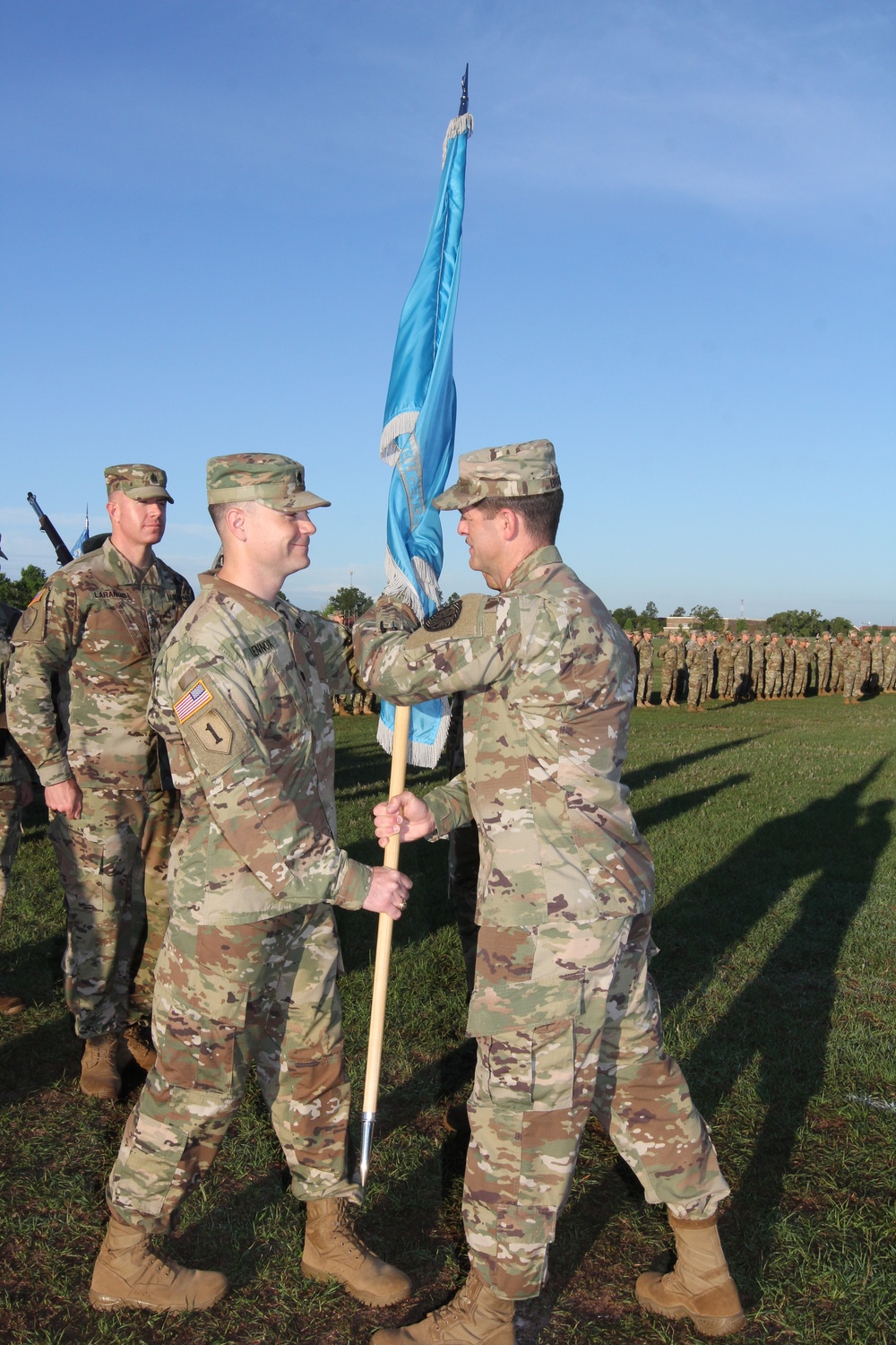 LTC Lennox assumes command of 782D MI BN